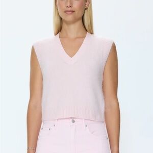 Pistola MAXINE SWEATER VEST - BLUSH